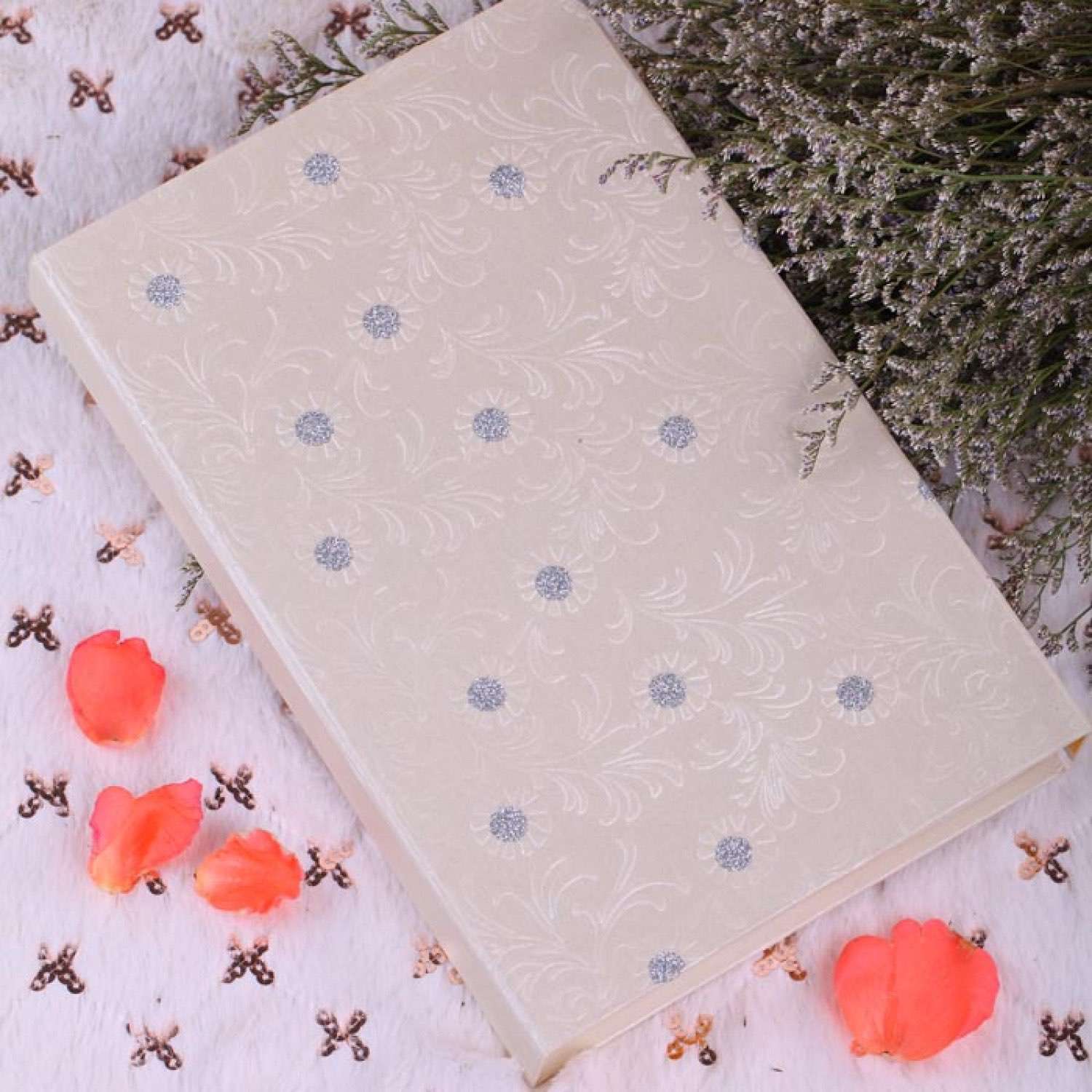 Scroll Invitation Card with Hardcover Box Foil Printing Customized 